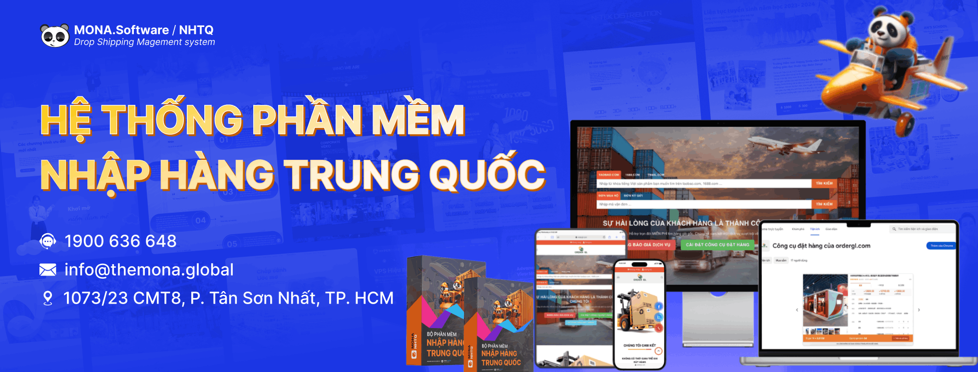 Hệ thống phần mềm nhập hàng Trung Quốc ưu việt của MONA