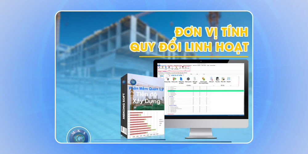 Phần mềm quản lý vật tư xây dựng Mekong Soft