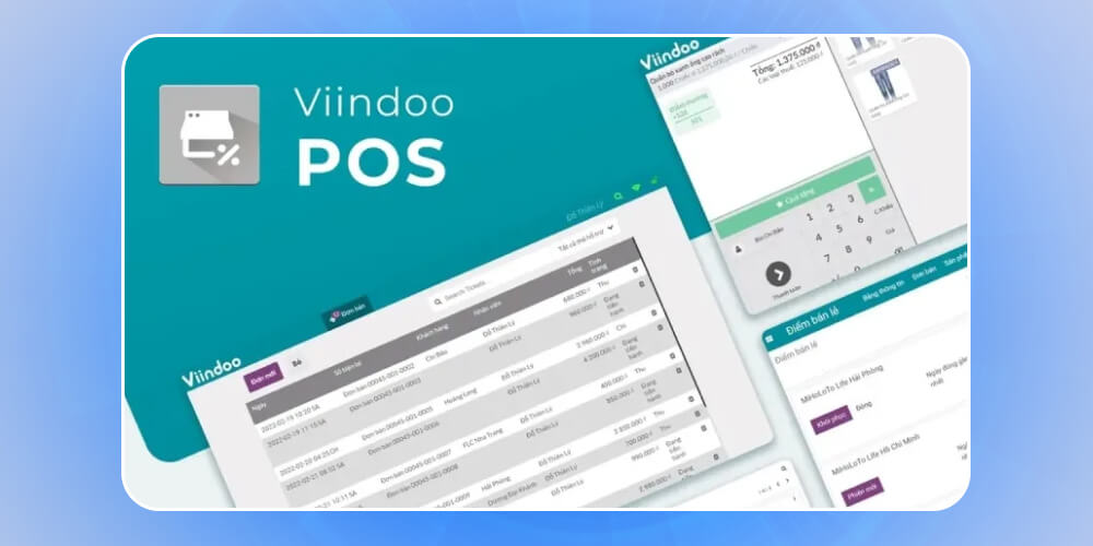 Phần mềm quản lý đại lý vật liệu xây dựng Viindoo