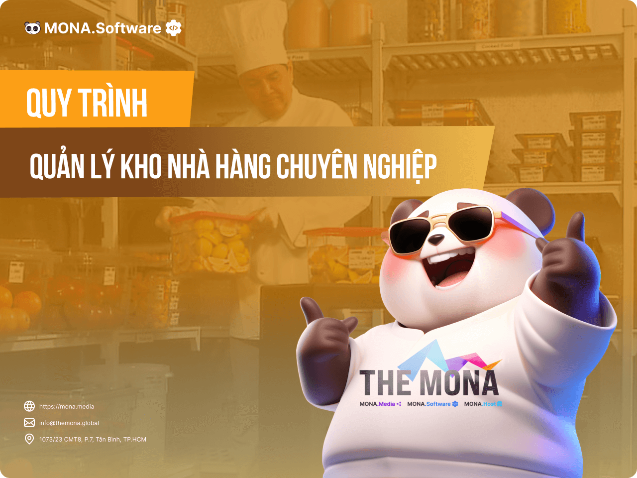 Quy trình quản lý kho nhà hàng