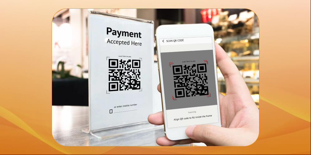 Khách hàng có thể thanh toán tiện lợi với mã QR code