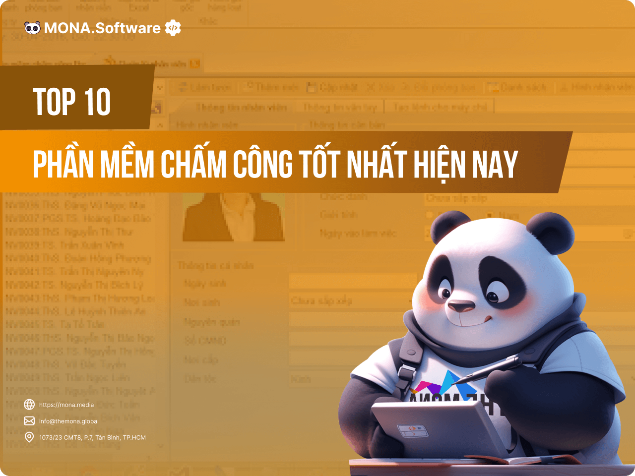 Phần mềm chấm công