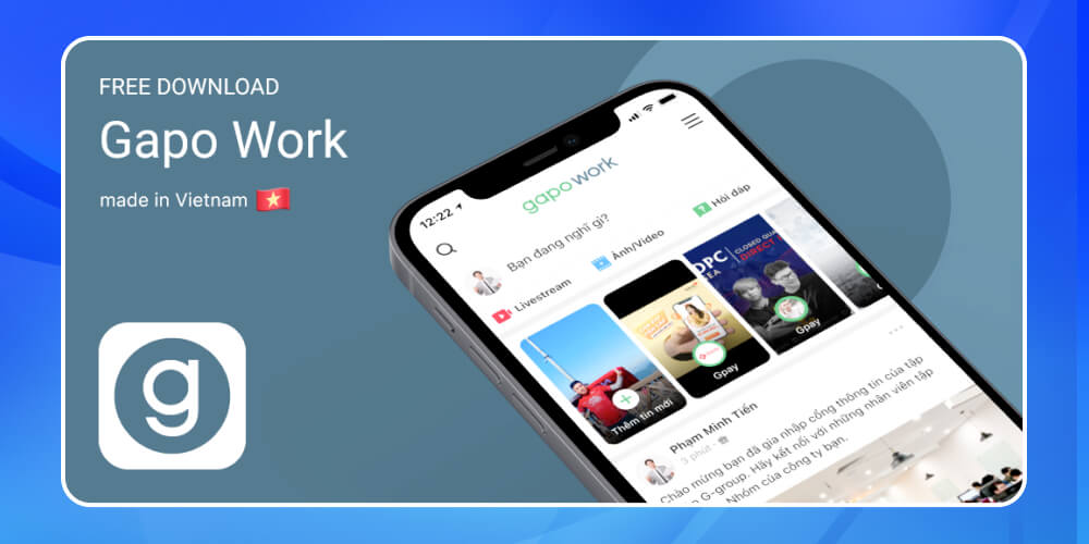 Mạng xã hội nội bộ doanh nghiệp GapoWork