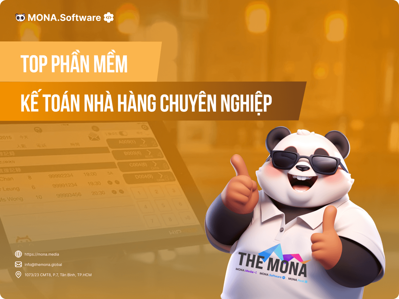 Top phần mềm kế toán nhà hàng