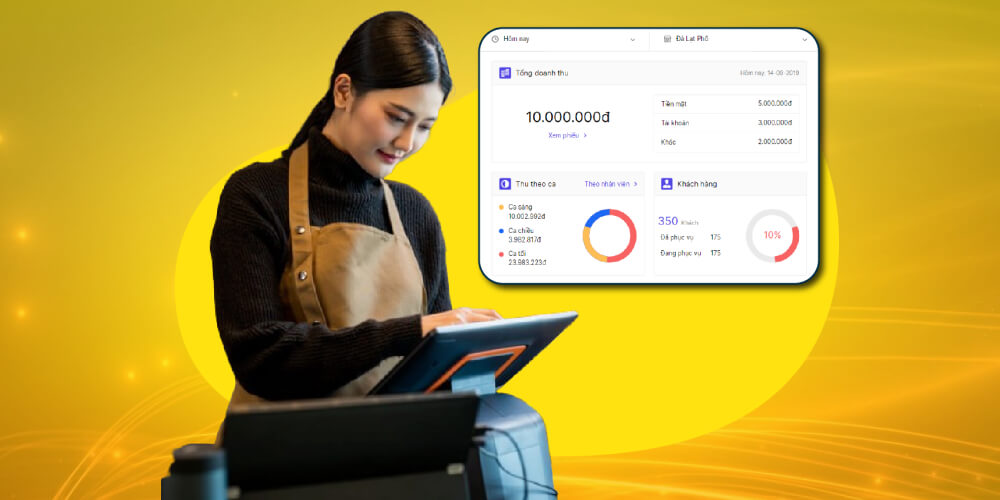 Máy tính tiền quán trà sữa PosApp