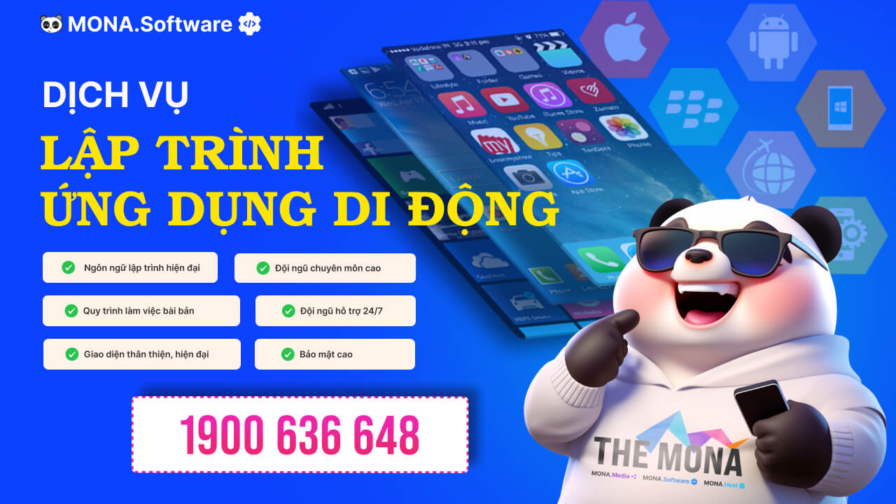 Dịch vụ lập trình ứng dụng di động