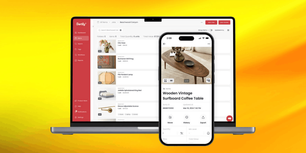 Phần mềm quản lý kho bán hàng Sortly Pro