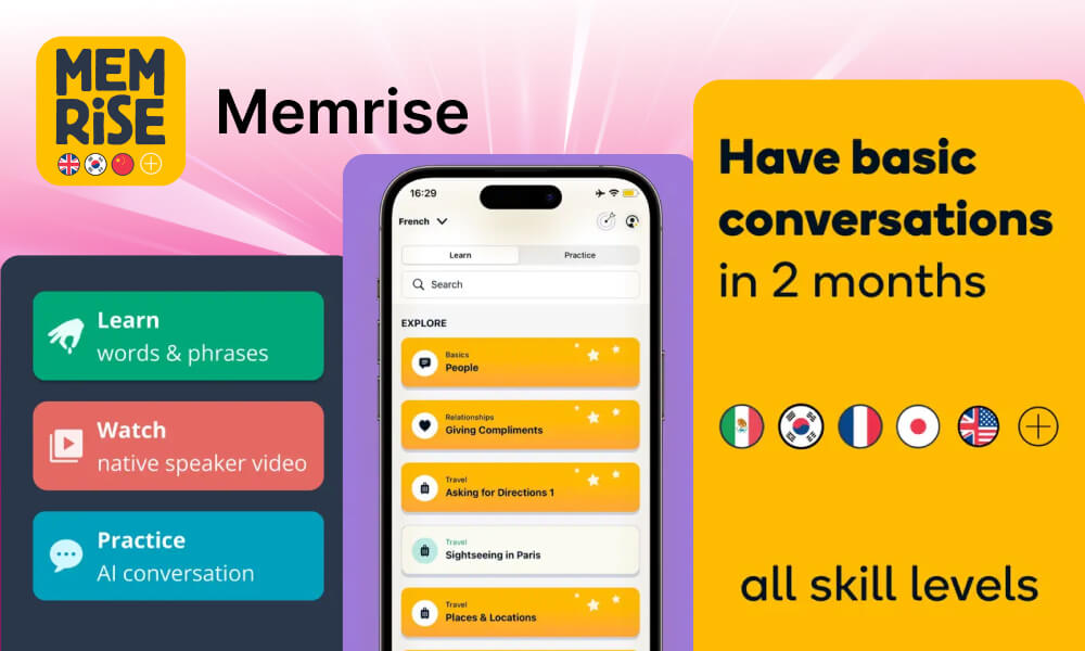 App ôn thi TOEIC Memrise