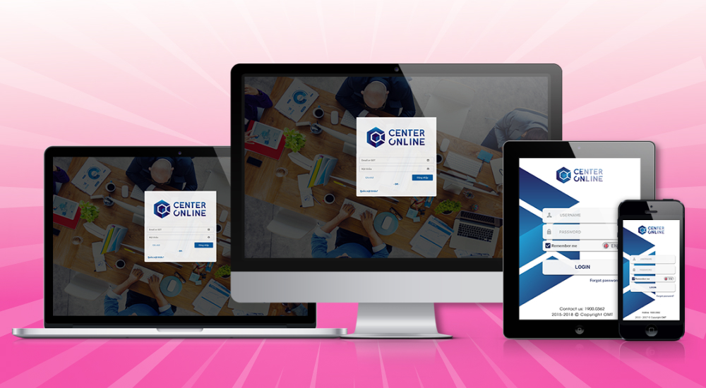 Phần mềm trung tâm Anh ngữ Center Online