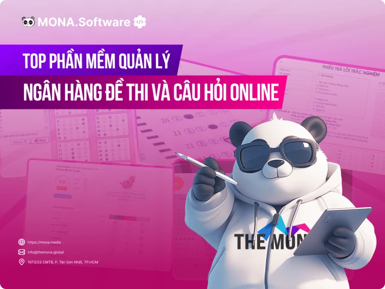 Top 10 phần mềm quản lý ngân hàng đề thi và câu hỏi trực tuyến