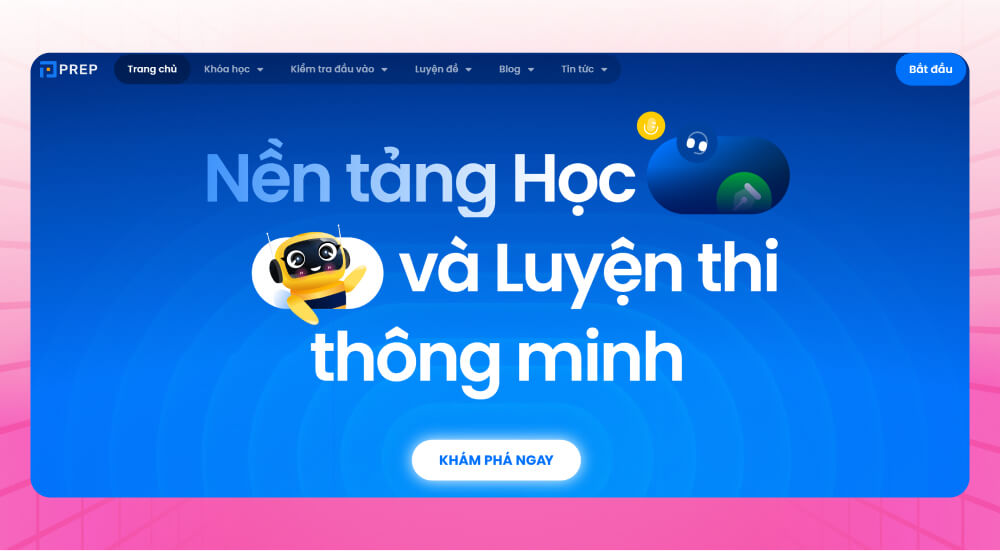 Phần mềm chấm Speaking IELTS của PREP
