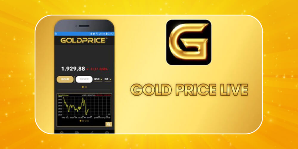 Phần mềm theo dõi giá vàng trực tuyến Gold Price Live