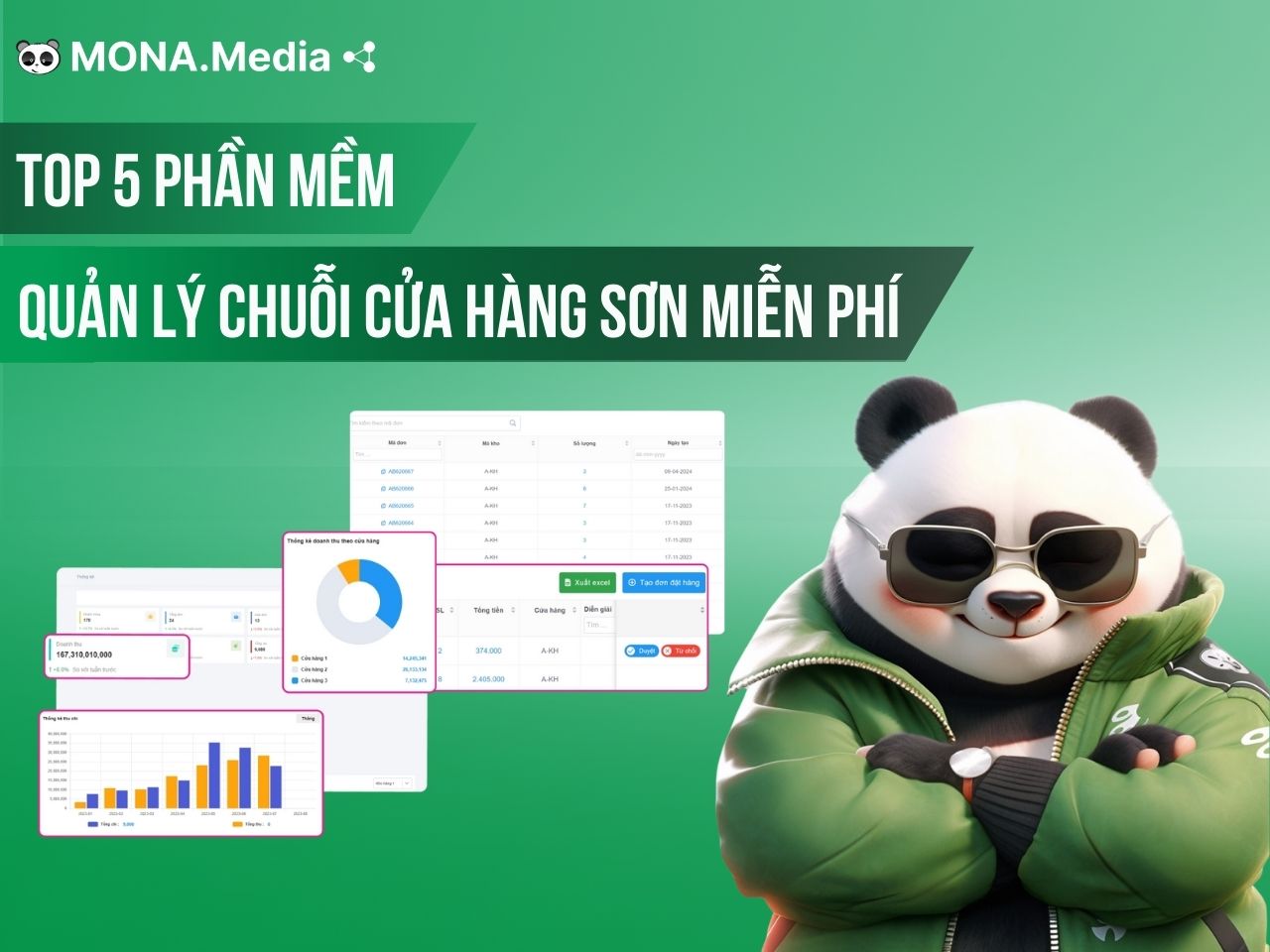 Phần mềm quản lý chuỗi cửa hàng sơn