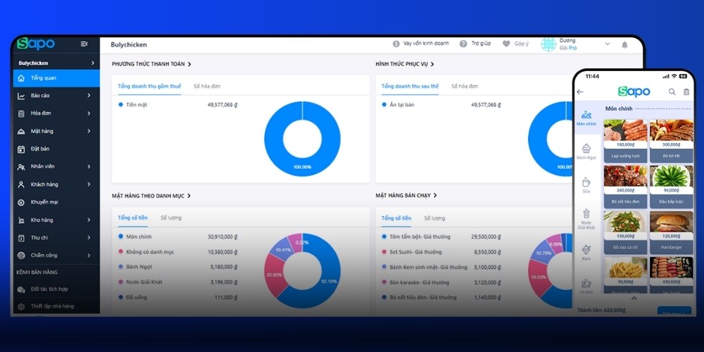 Phần mềm quản lý đơn hàng online SAPO
