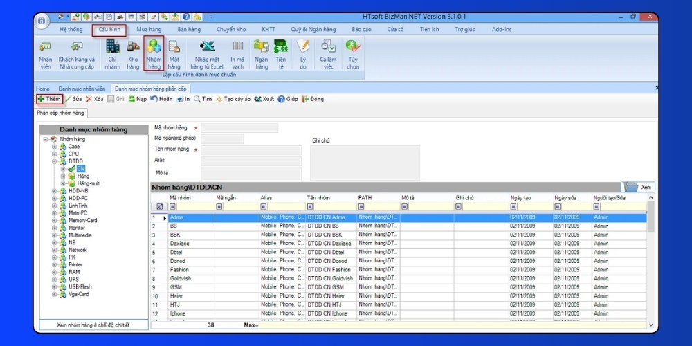 Phần mềm quản lý đơn hàng HTSoft.vn