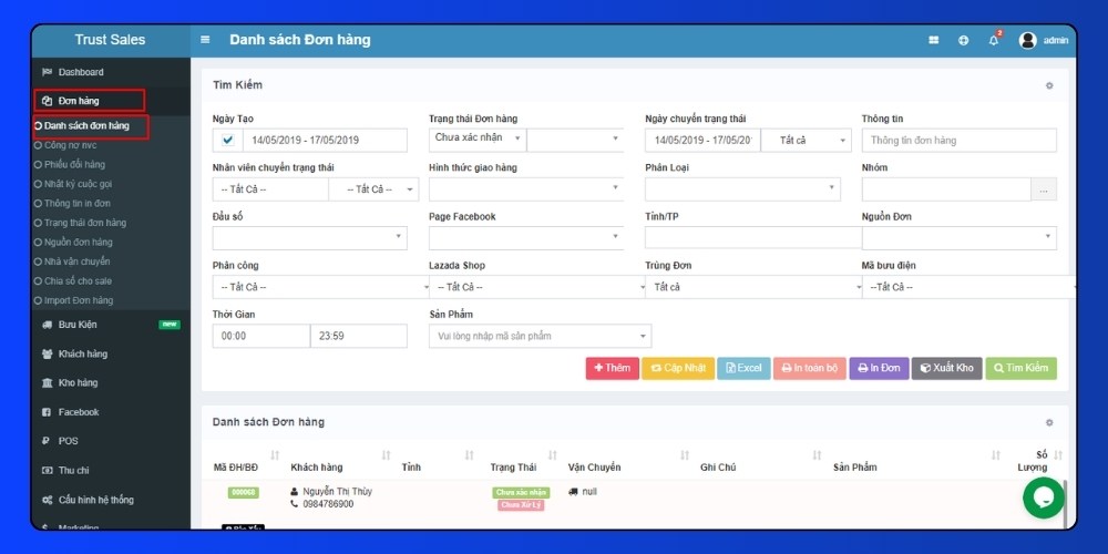Phần mềm Trustsales