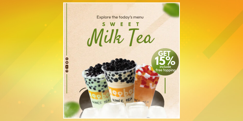 Thường xuyên có các chương trình khuyến mãi định kỳ cho quán