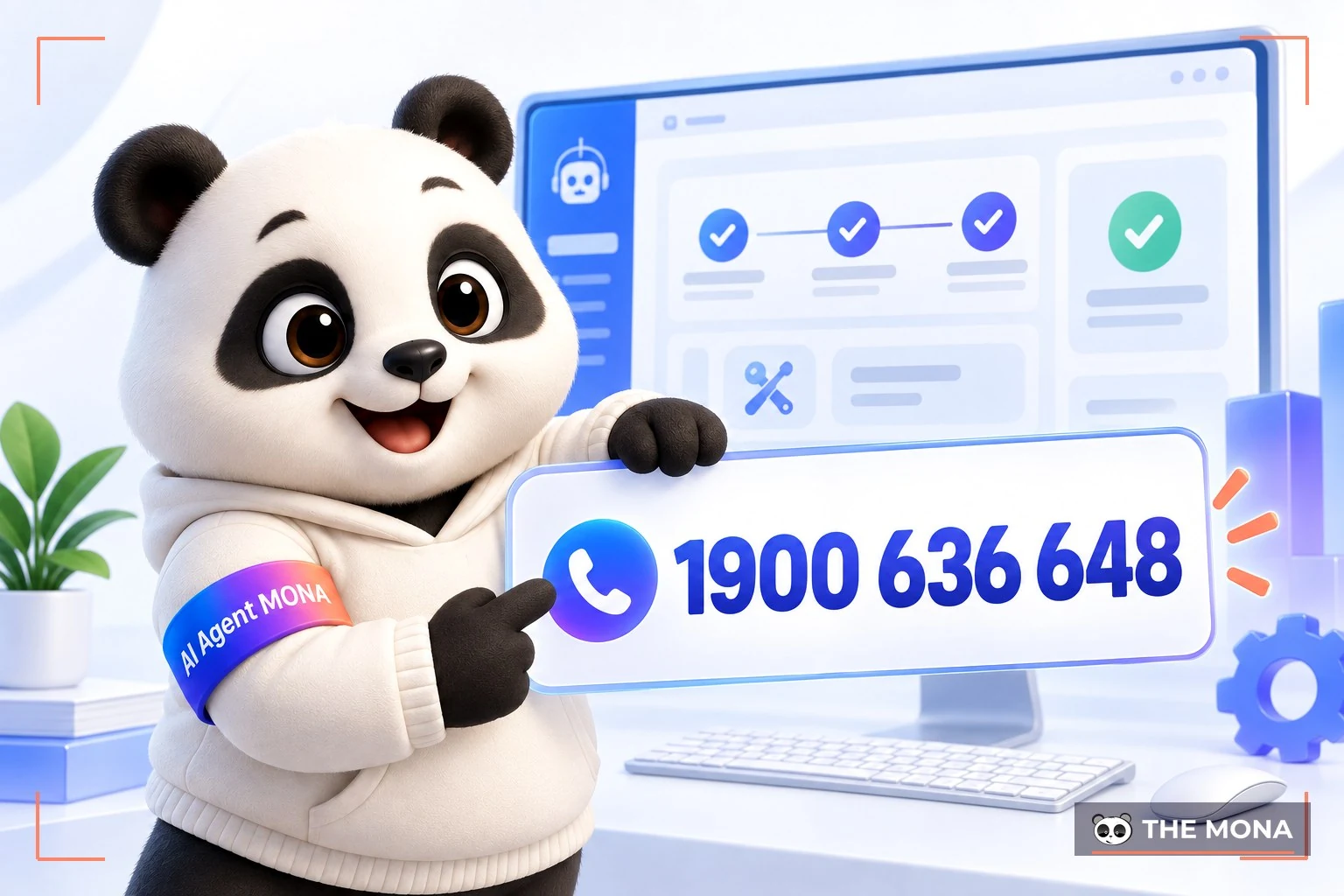 Gấu MONA kêu gọi bảo trì ngay Dành cho dự án đang chạy thực tế, cần