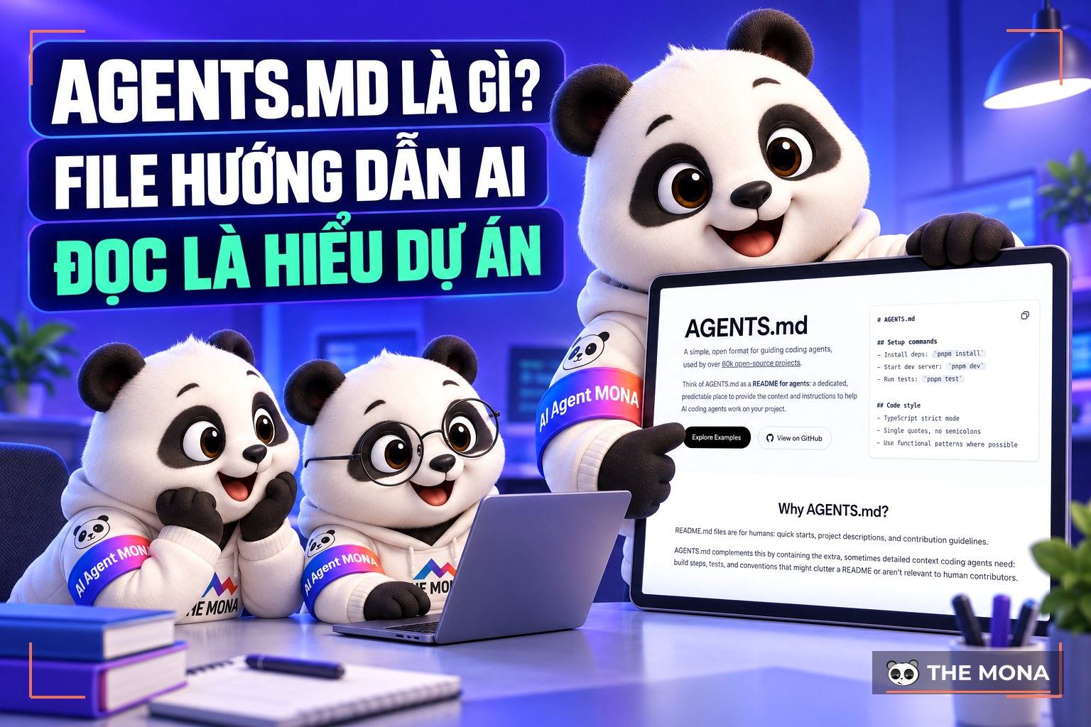 AGENTS.md là gì? File hướng dẫn AI agent trong repo