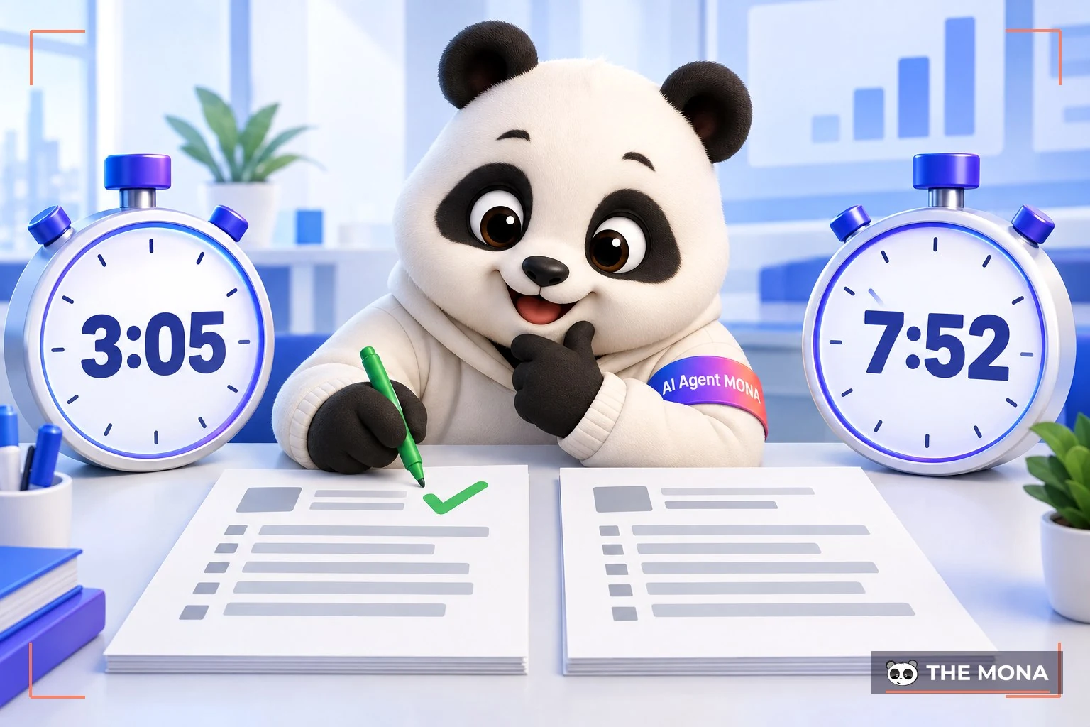 Gấu MONA so hai model Claude 3 phút 05 giây và 7 phút 52 giây