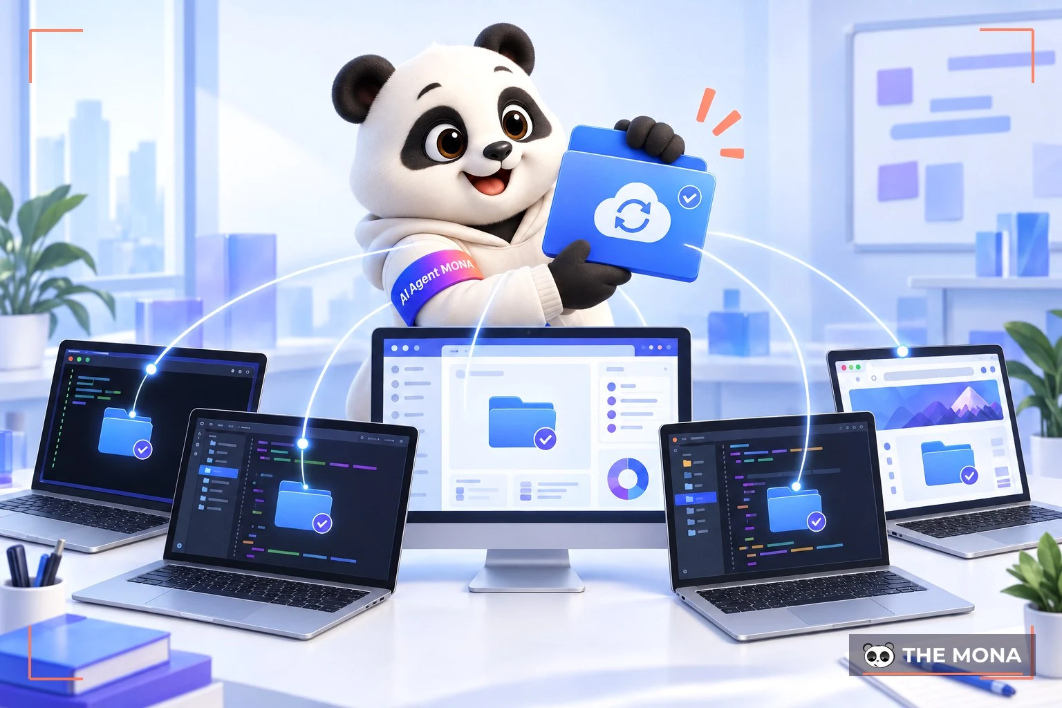Gấu MONA mở Claude Code trên terminal, IDE, app desktop và trình duyệt