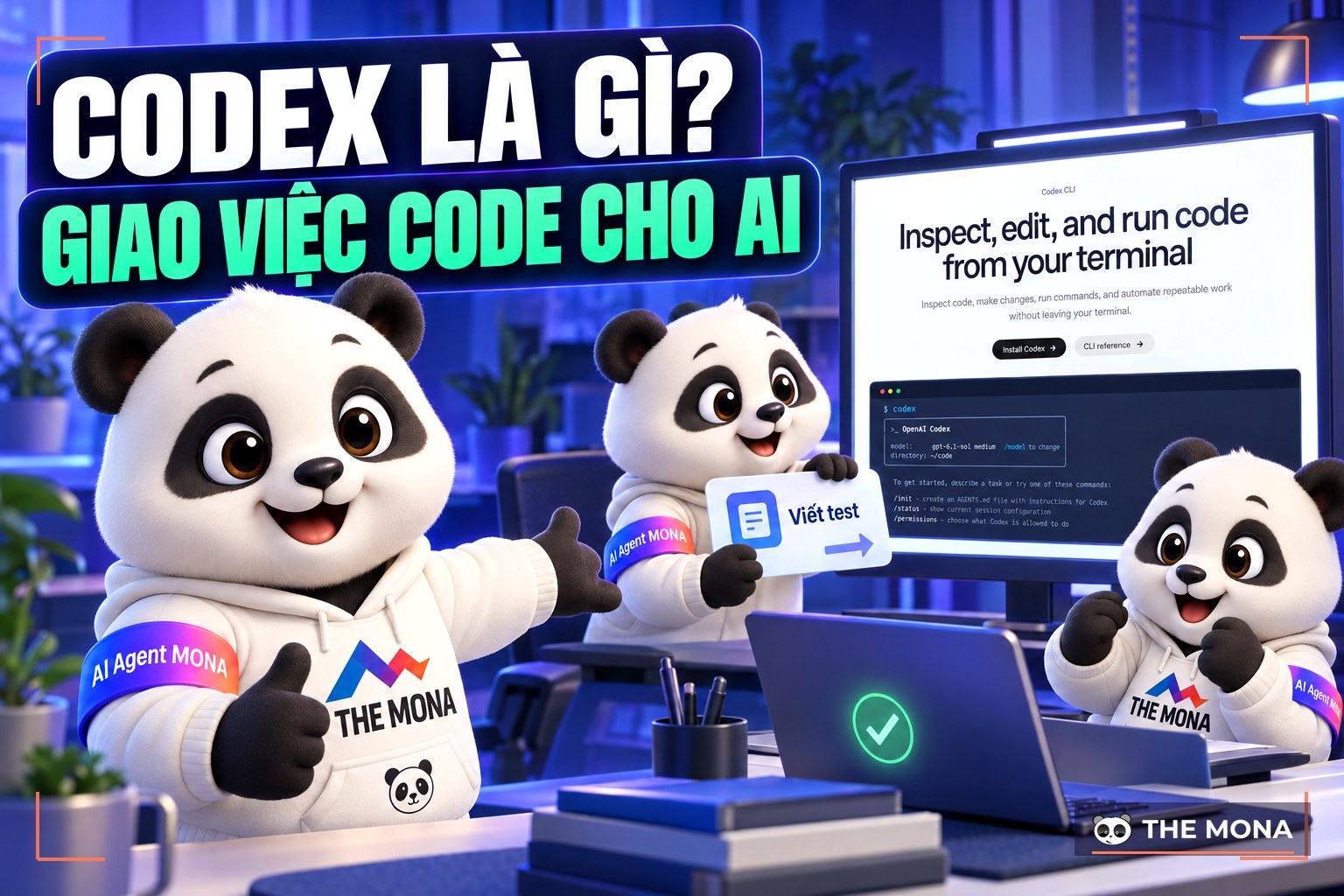 Codex là gì? AI agent viết code, giá và cách dùng Codex CLI