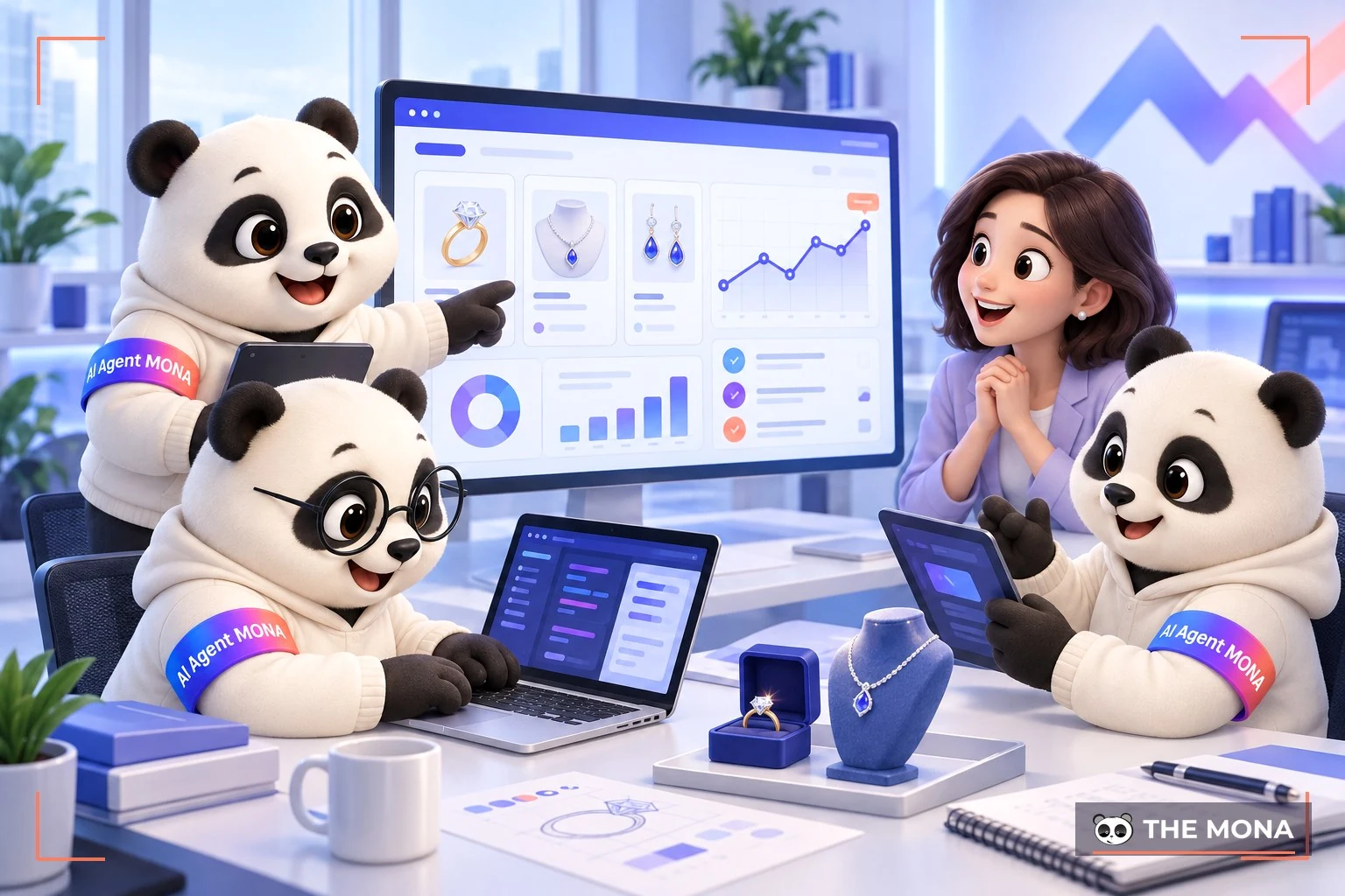 Đội gấu MONA dùng hai AI agent làm phần mềm quản lý cho khách