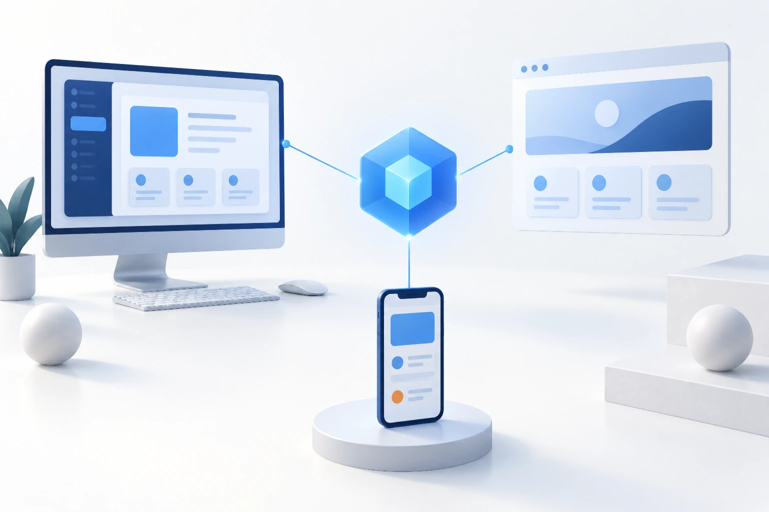 Một lõi .NET chung chạy ứng dụng trên máy tính, trình duyệt và điện thoại