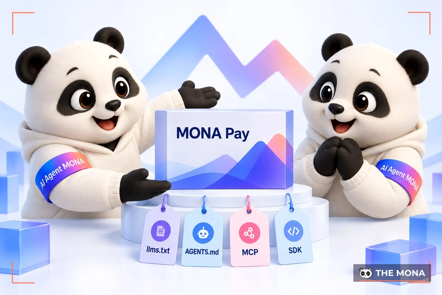 Sản phẩm MONA Pay đi kèm llms.txt, AGENTS.md, MCP và SDK từ ngày đầu