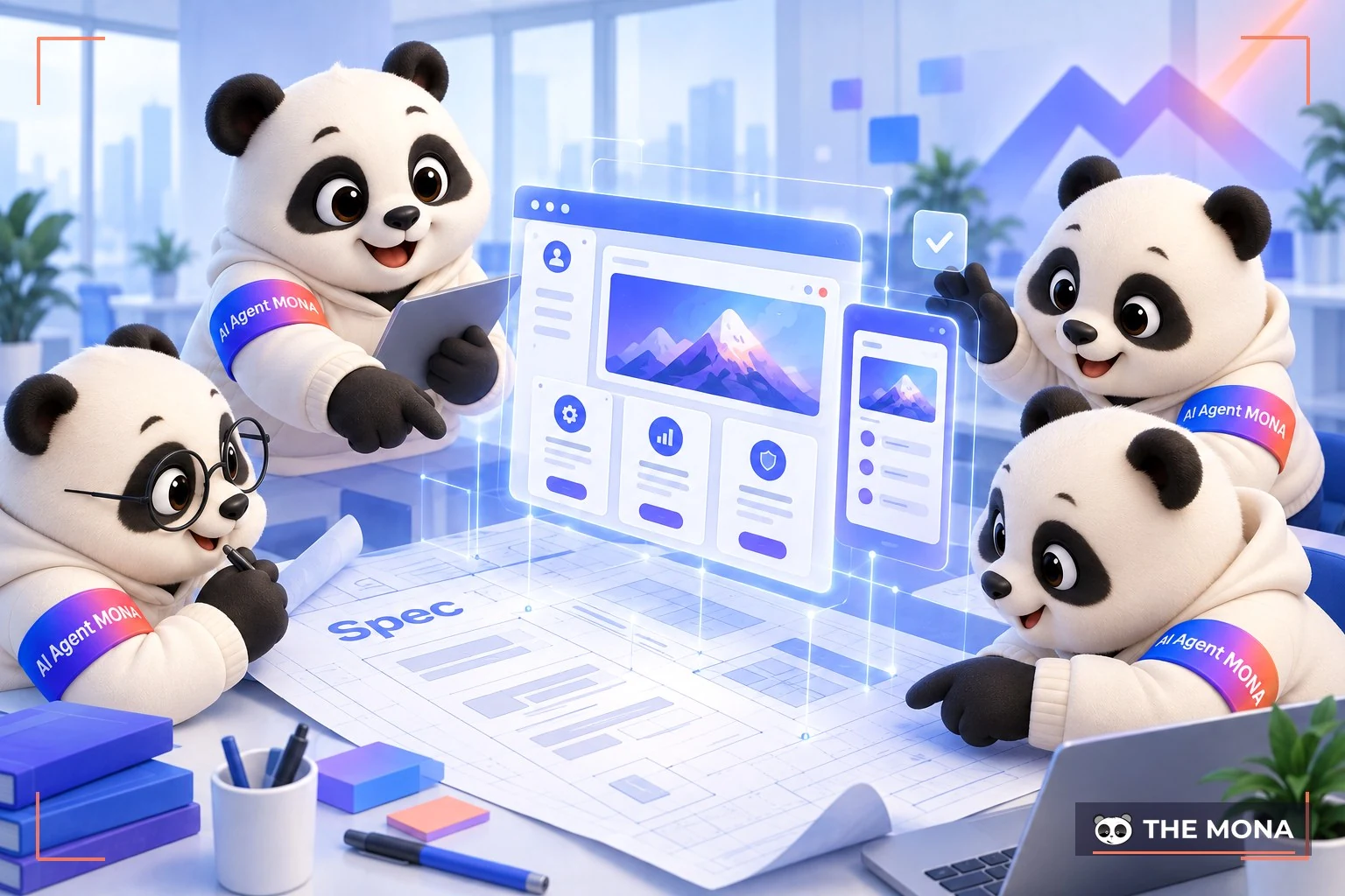 Đội gấu MONA đọc bản spec như bản vẽ trước khi AI agent viết code