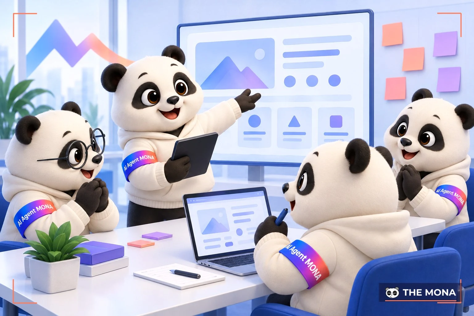 Gấu MONA trình bày bản làm thử dựng bằng vibe coding cho cả nhóm góp ý
